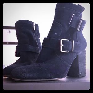 Vince Camuto suede booties
